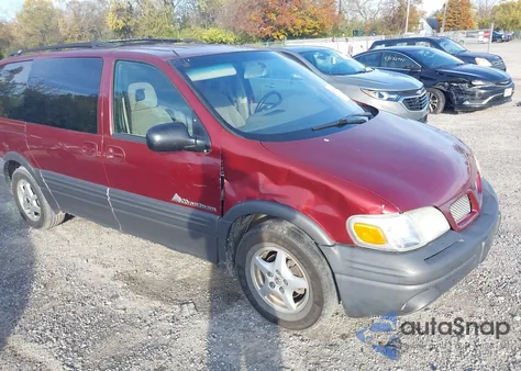 2000 Pontiac Montana M16 z USA, uszkodzony, nr VIN 1GMDX13E4YD365128